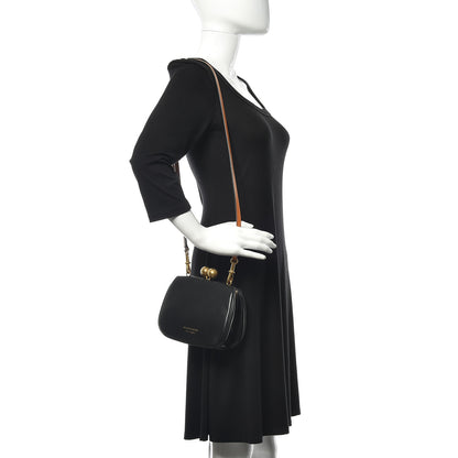 Burberry Smooth Calfskin Small Frame Bag Black 2 of 13