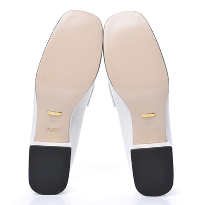 Gucci Goatskin Houdan Platform Loafers 40.5 Great White 5 of 9