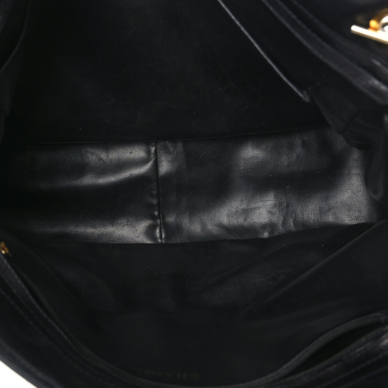 Chanel Lambskin Quilted Shoulder Bag Black 4 of 11