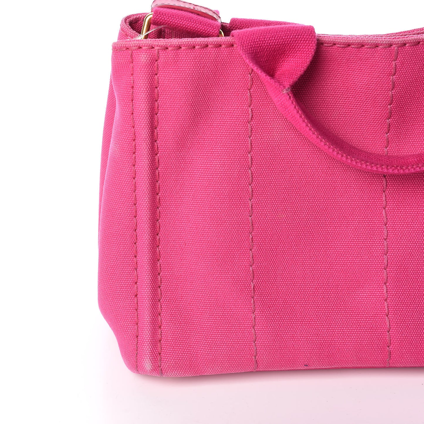 Canapa Small Logo Tote Fuxia