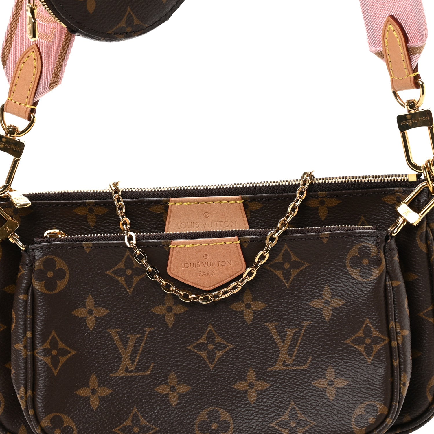 Louis Vuitton Monogram Multi Pochette Accessories Rose Clair 8 of 10