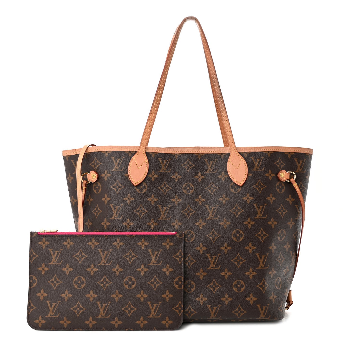 Monogram Neo Neverfull MM Pivoine