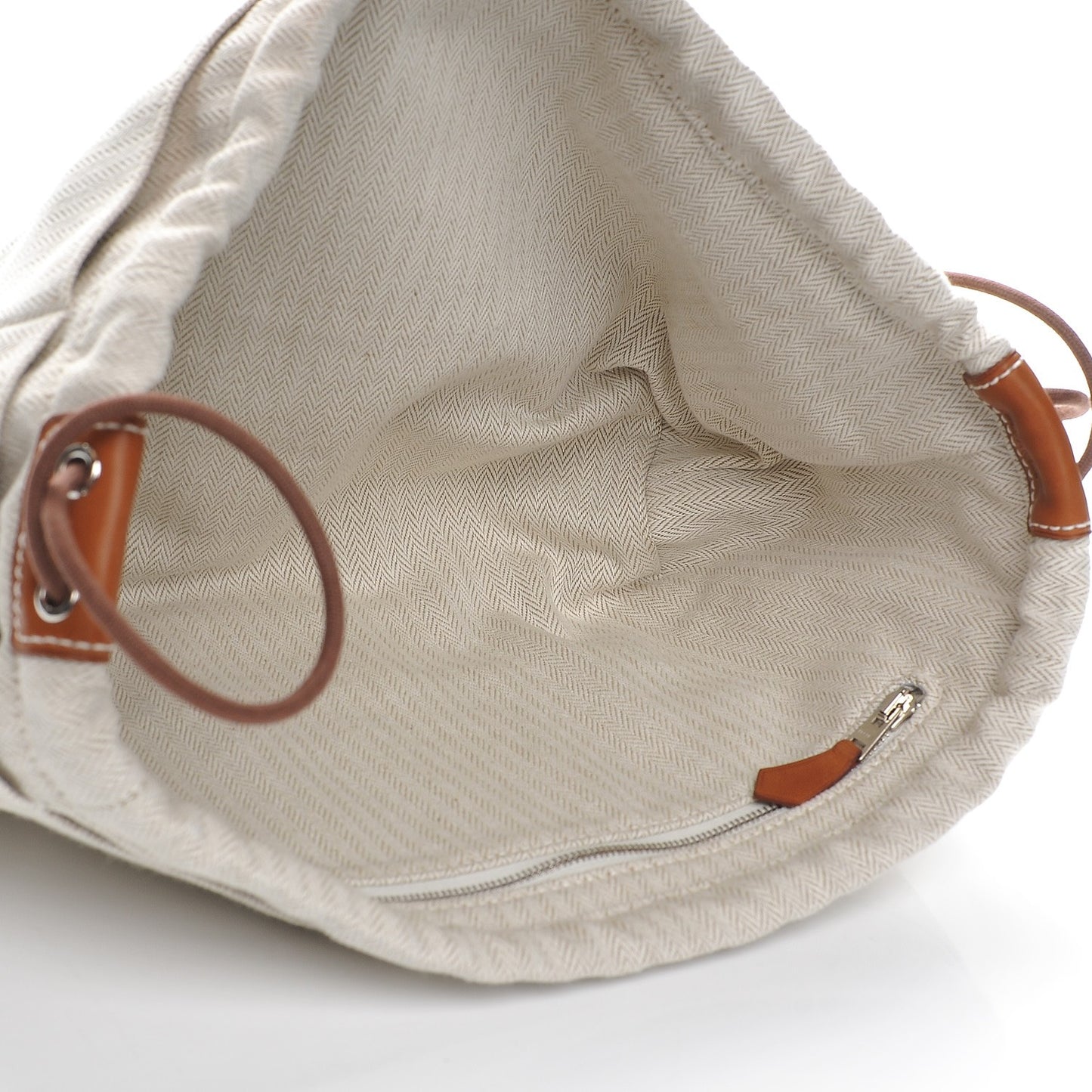 Canvas Barenia Fourbi 25 MM Pouch Naturel Fauve