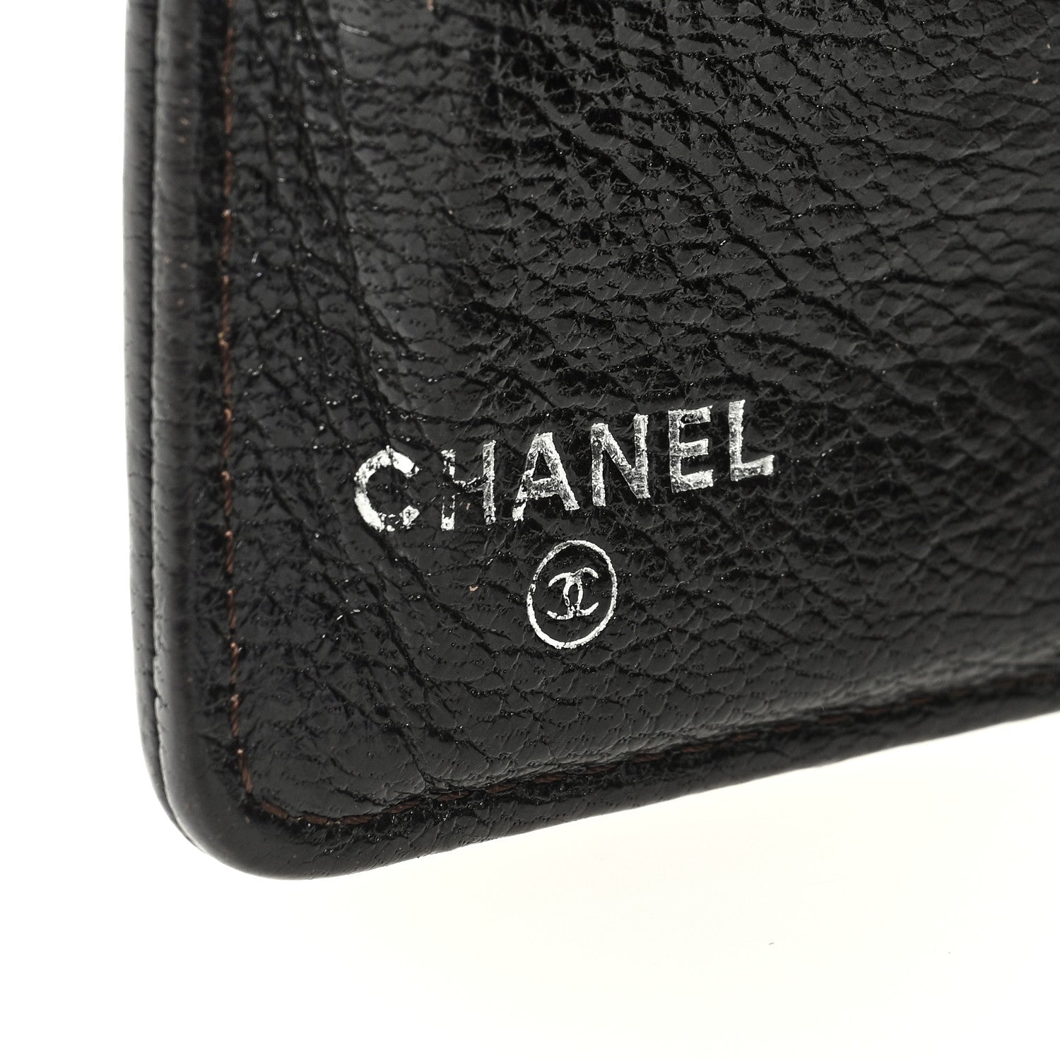 Chanel Metallic Calfskin Diamond Stitched Flap Wallet Gold 6 of 7