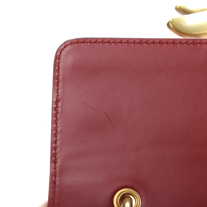 Gucci Calfskin Sylvie Web Queen Margaret Shoulder Bag Blue Agata Hibiscus Red Mystic White 9 of 14