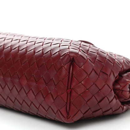 Bottega Veneta Nappa Intrecciato The Lauren 1980 Clutch Gigolo Red 6 of 11