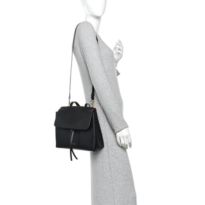 Mansur Gavriel Saffiano Mini Lady Bag Black Flamma 2 of 10