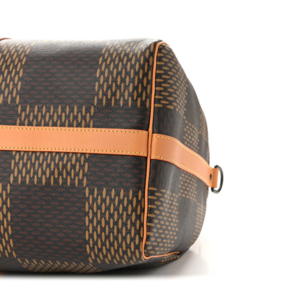 Louis Vuitton x Nigo Giant Damier Ebene Monogram Keepall Bandouliere 50 17 of 19