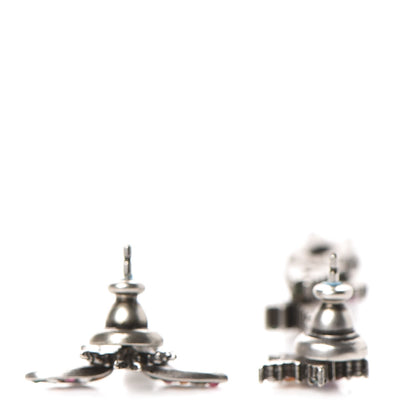 Christian Dior Palladium Crystal J'adior Earrings Multicolor 4 of 6