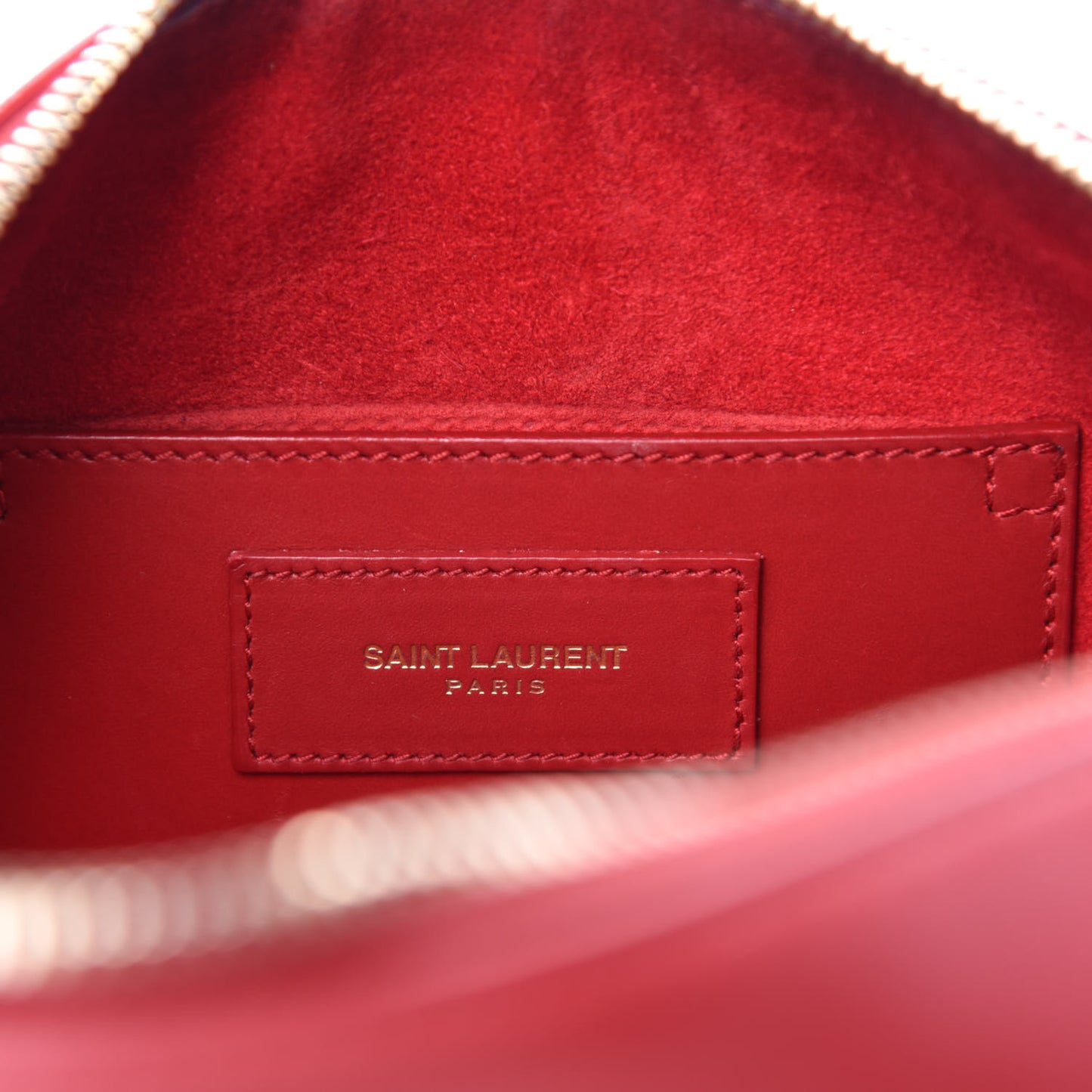 Calfskin Classic Baby Duffle Red