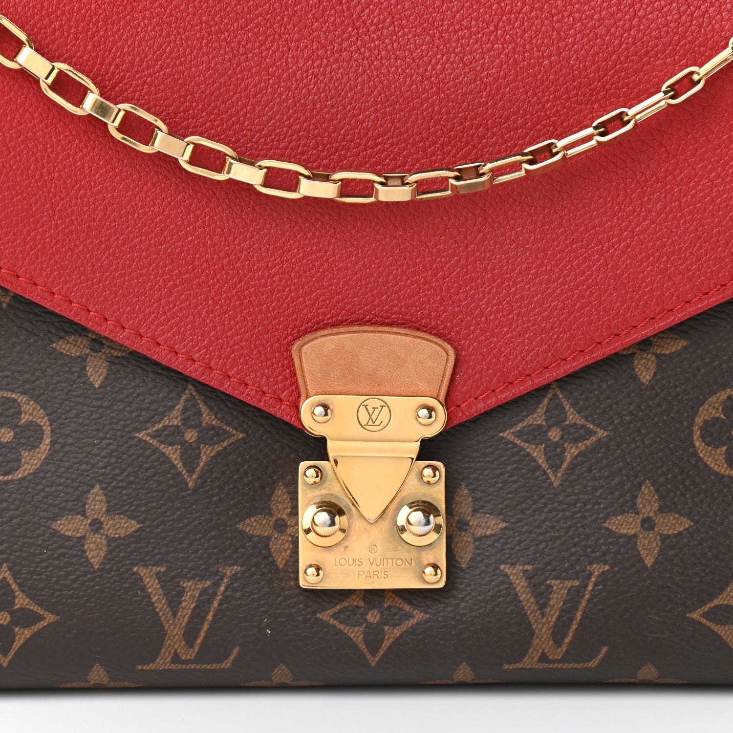 Louis Vuitton Monogram Pallas Chain Cherry 7 of 9