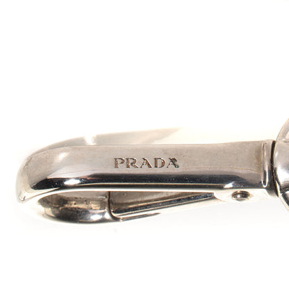 Prada Saffiano Bag Charm Nero Black 5 of 5