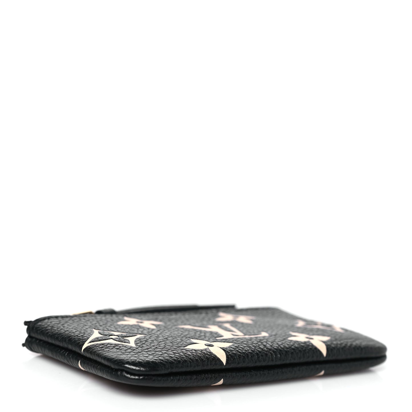 Empreinte Monogram Giant Key Pouch Black Beige