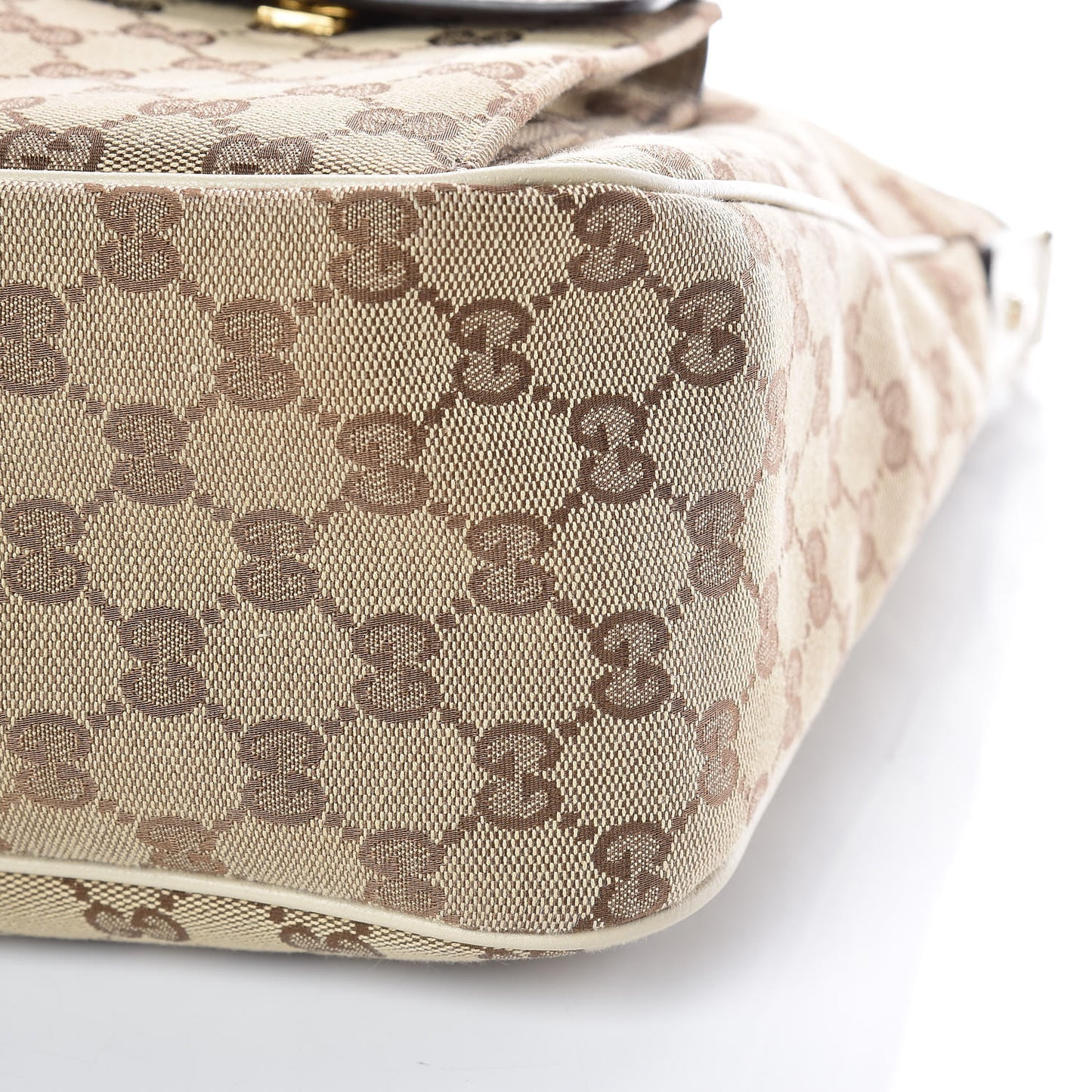 Monogram Pocket Hobo Off White