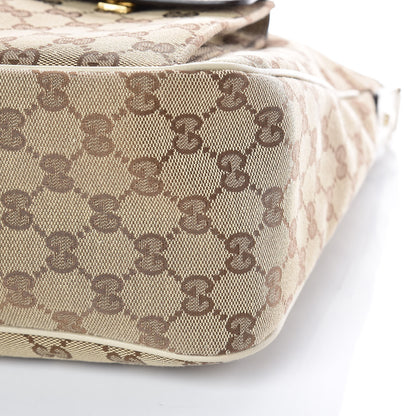 Gucci Monogram Pocket Hobo Off White 6 of 14