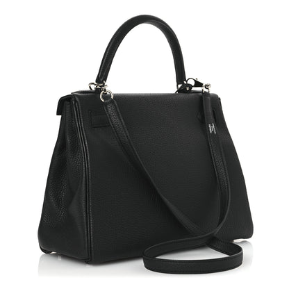 Hermes Togo Kelly Retourne 28 Black 3 of 13