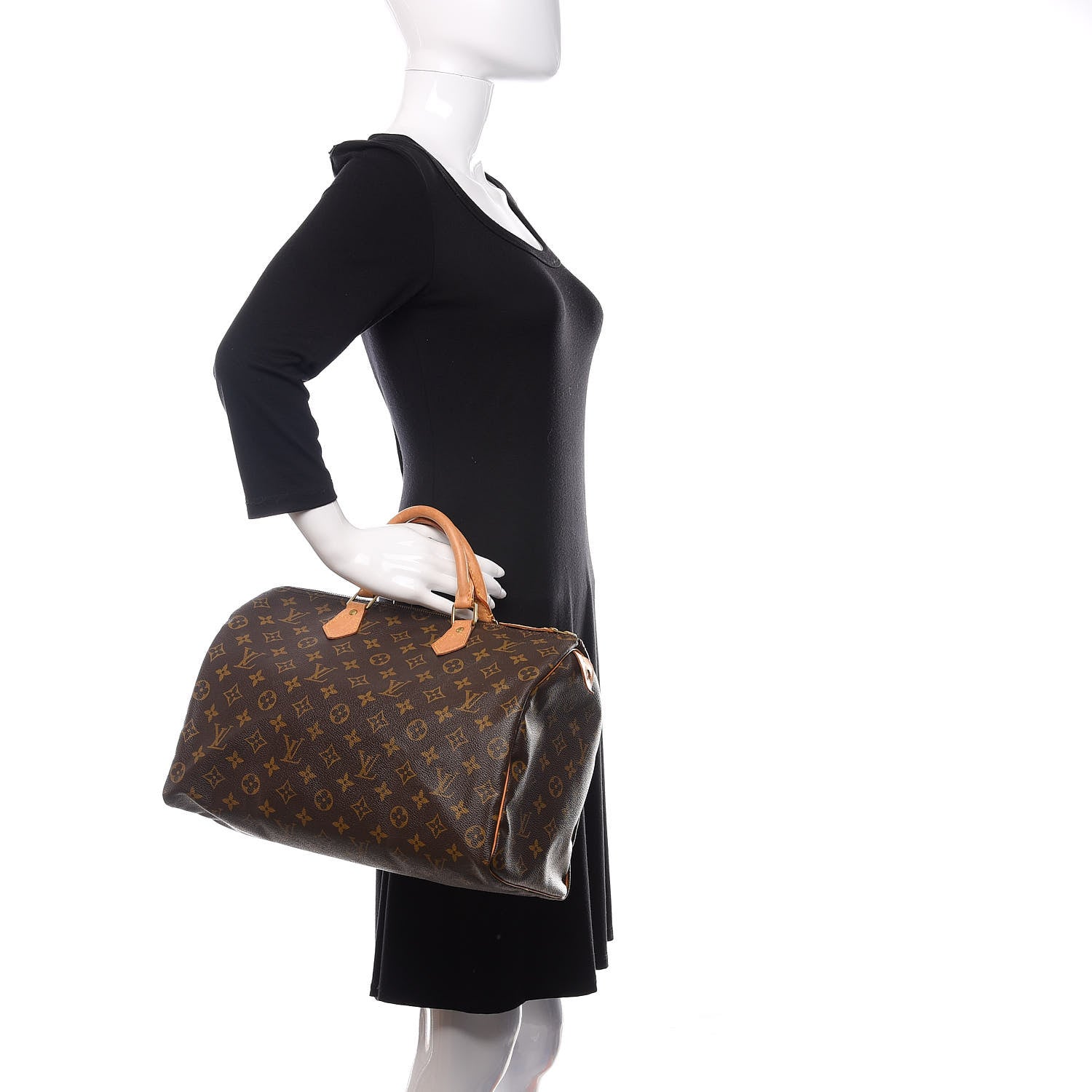Louis Vuitton Monogram Speedy 35 2 of 10