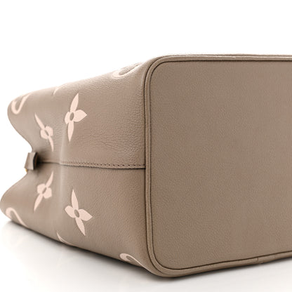 Louis Vuitton Empreinte Monogram Giant Neonoe MM Tourterelle Creme 9 of 10