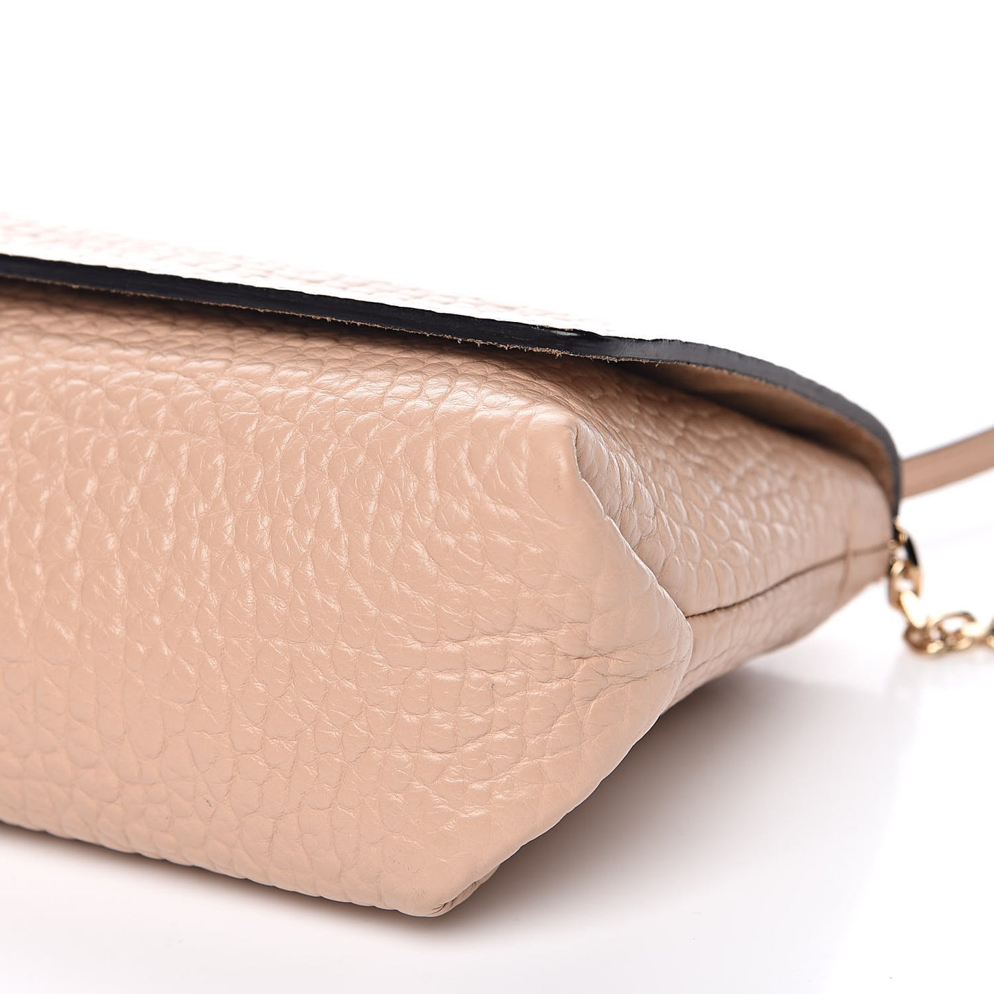 Signature Grain Medium Mildenhall Crossbody Bag Pale Apricot