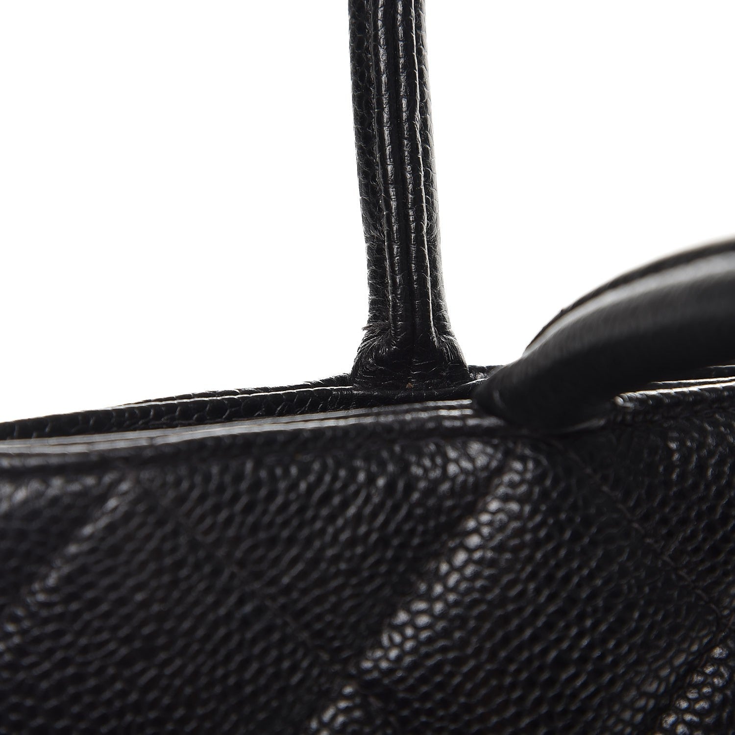 Chanel Caviar Quilted Medallion Tote Black 8 of 16
