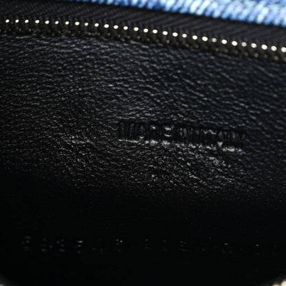 Balenciaga Nappa Denim Printed Small Hourglass Top Handle Bag Denim Blue 7 of 12