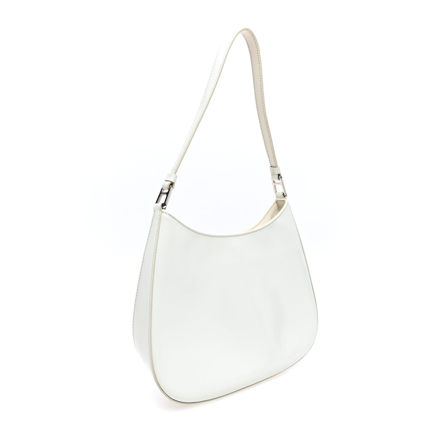 Spazzolato Cleo Shoulder Bag White