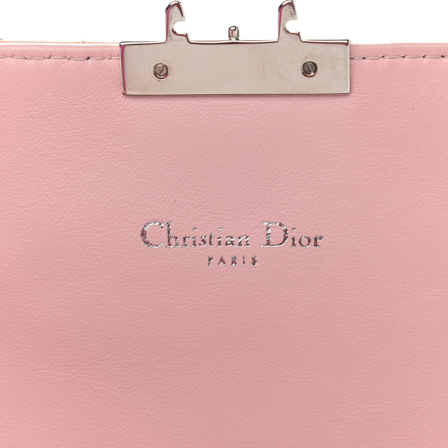 Christian Dior Patent Cannage Miss Dior Promenade Pouch Pink 5 of 10
