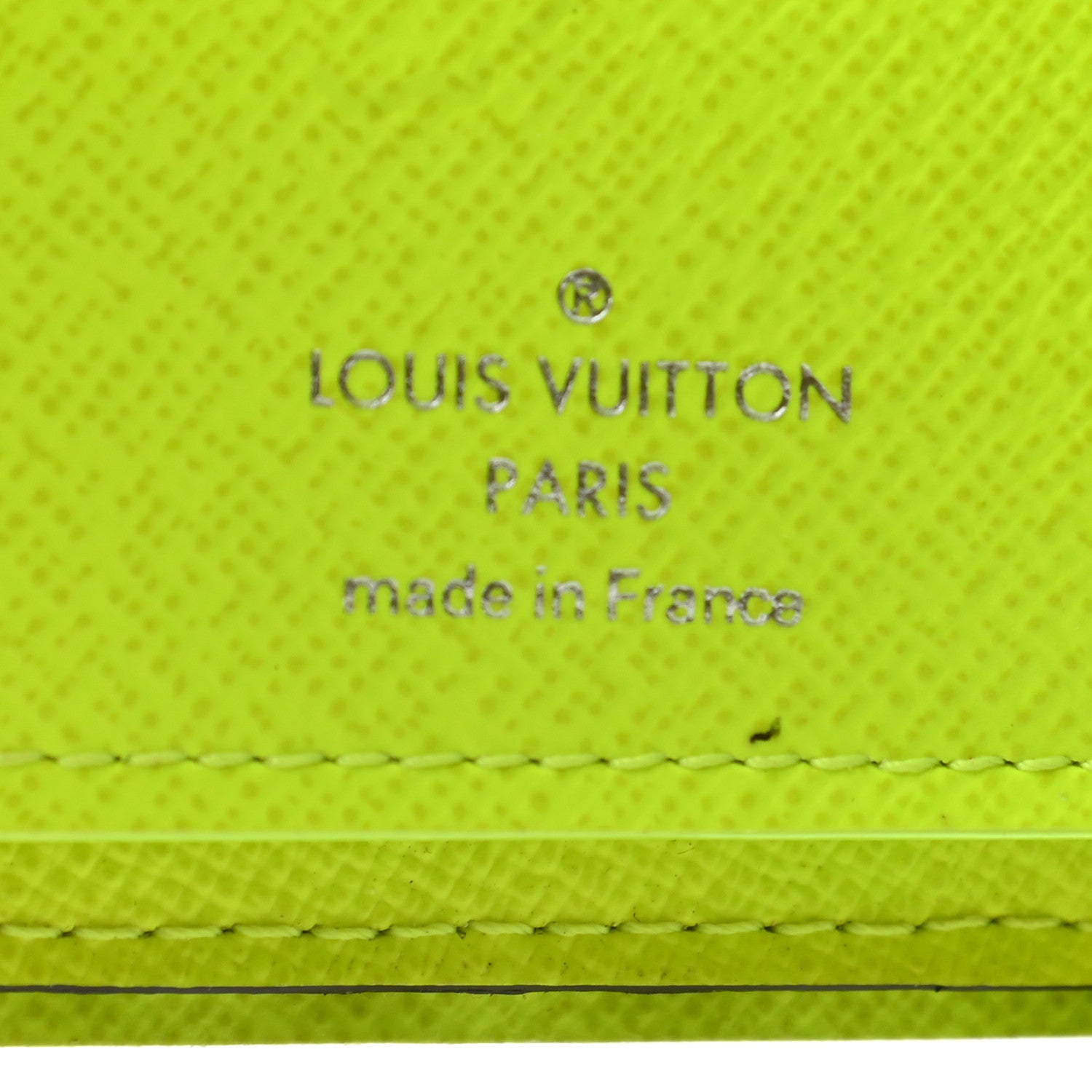 Louis Vuitton Damier Ebene Brazza Wallet Jaune 6 of 7