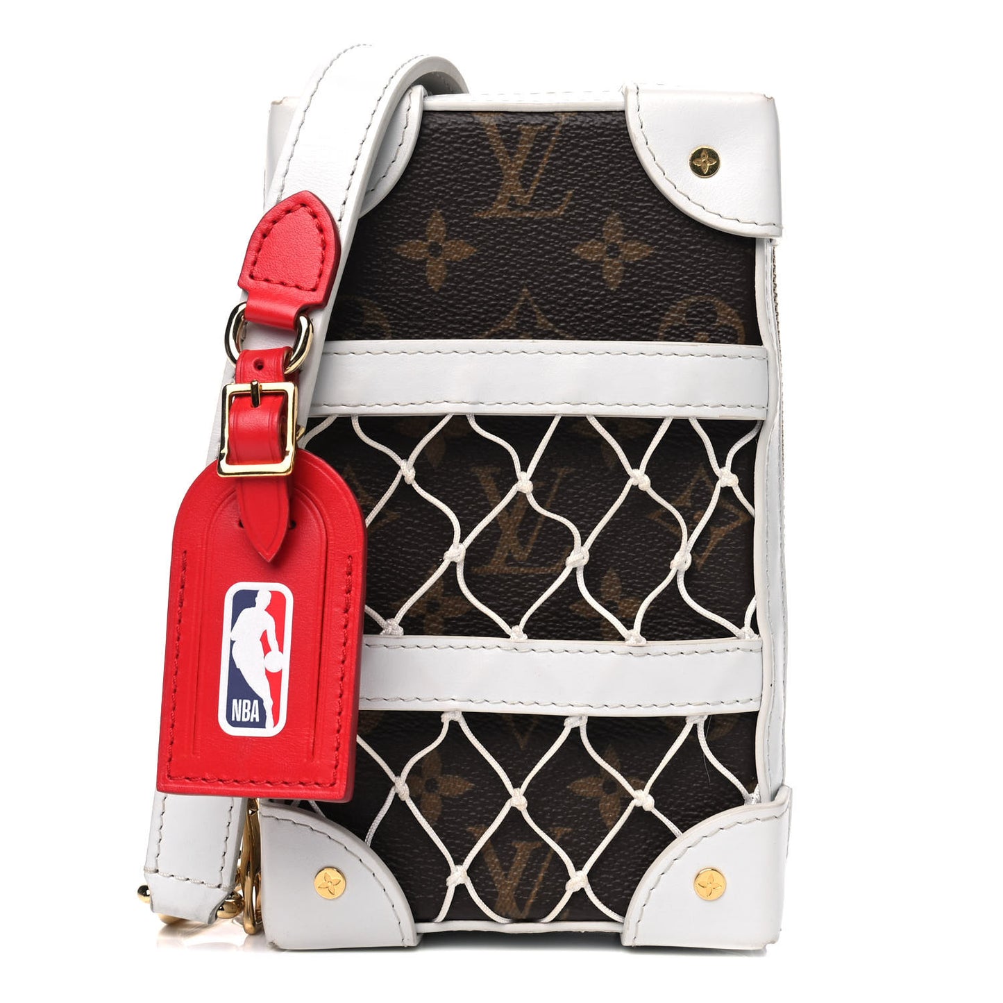X NBA Monogram Soft Trunk Phone Box