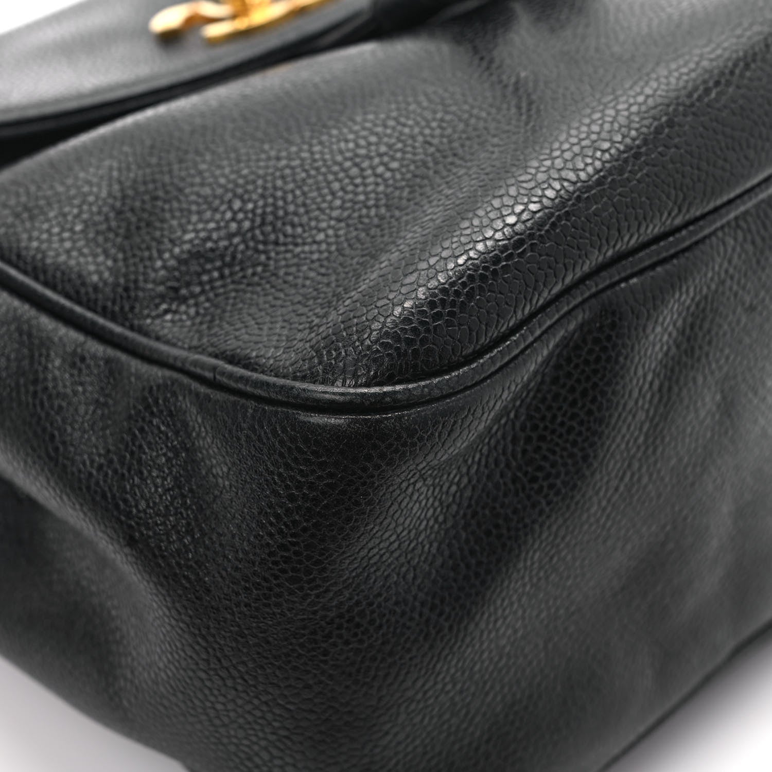 Chanel Caviar CC Backpack Black 9 of 10
