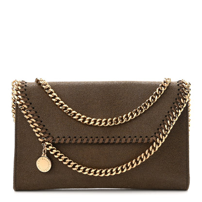 Stella McCartney Shaggy Deer Falabella Mini Crossbody Bag Brown 1 of 10