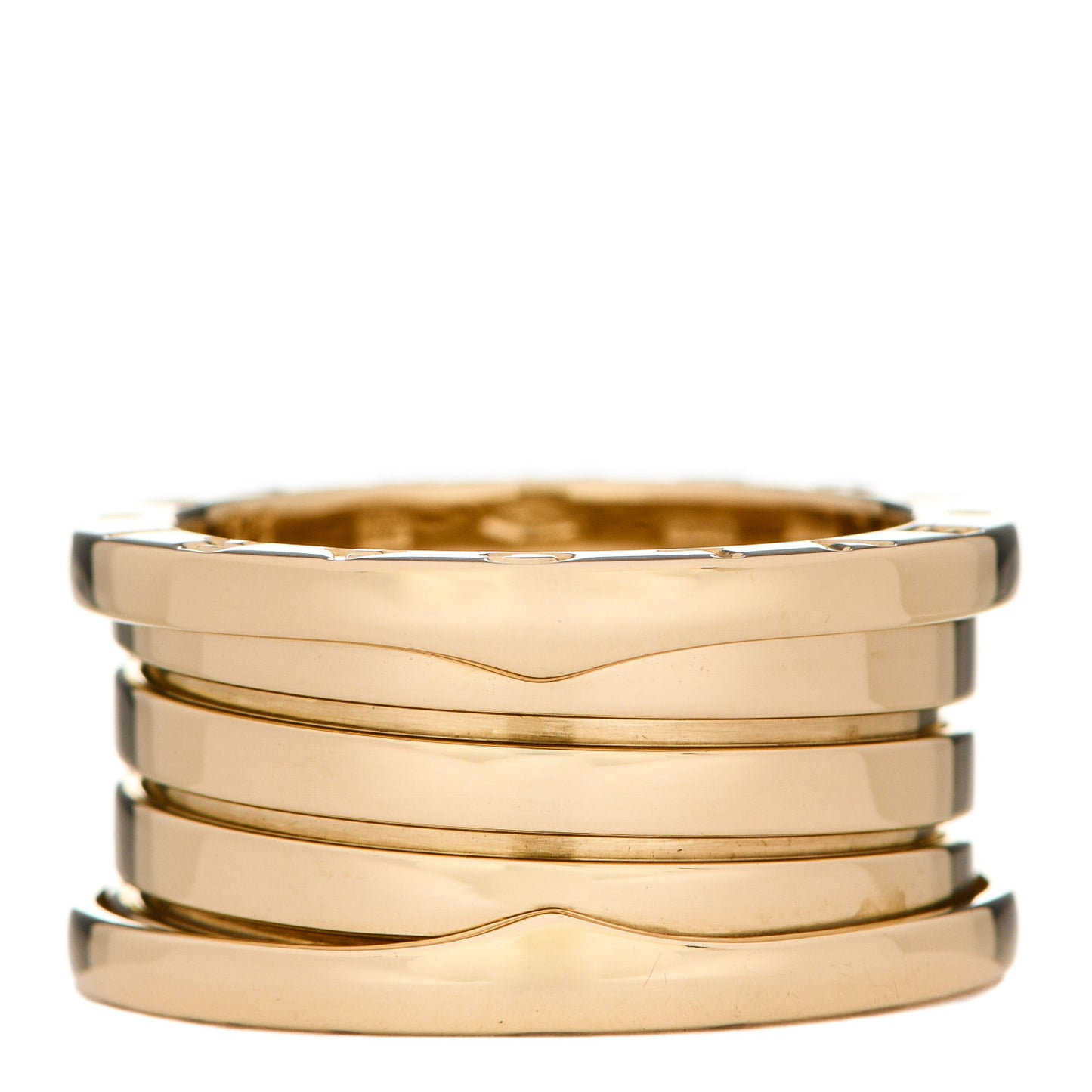 18K Yellow Gold B.Zero1 Four-Band Ring 53 6.5