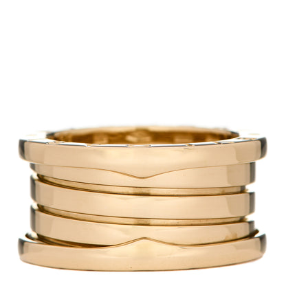 Bulgari 18K Yellow Gold B.Zero1 Four-Band Ring 53 6.5 1 of 7