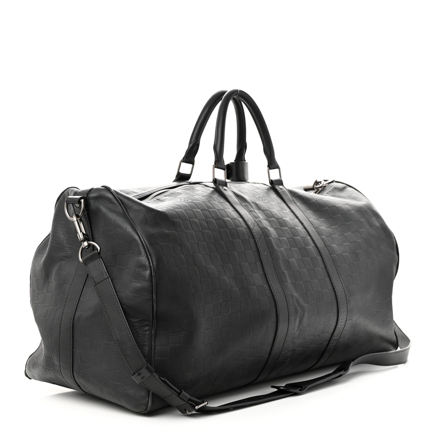 Louis Vuitton Damier Infini Keepall Bandouliere 55 Onyx 3 of 19