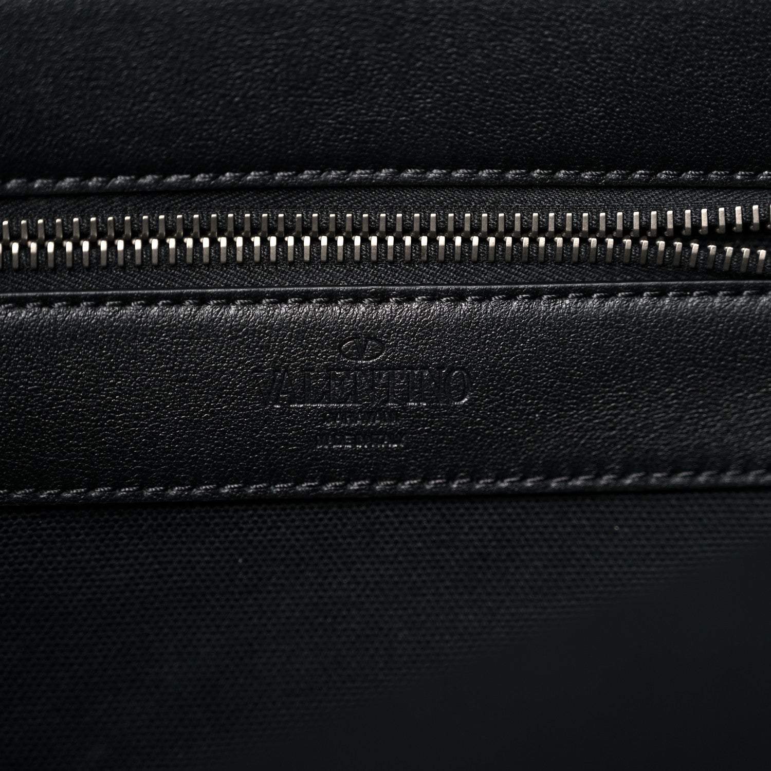 Valentino Garavani Grained Calfskin Rockstud Backpack Black 6 of 25