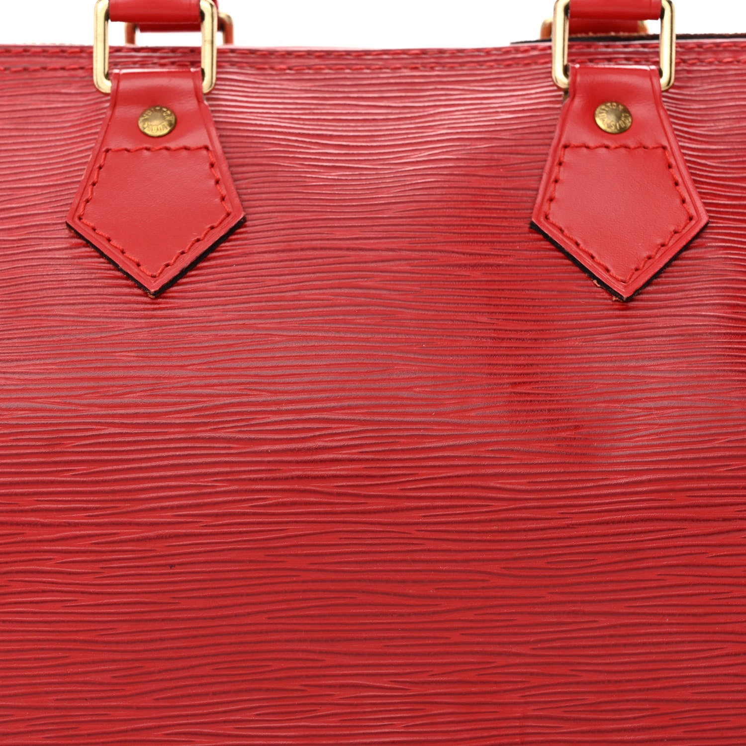 Louis Vuitton Epi Speedy 25 Castillan Red 9 of 12
