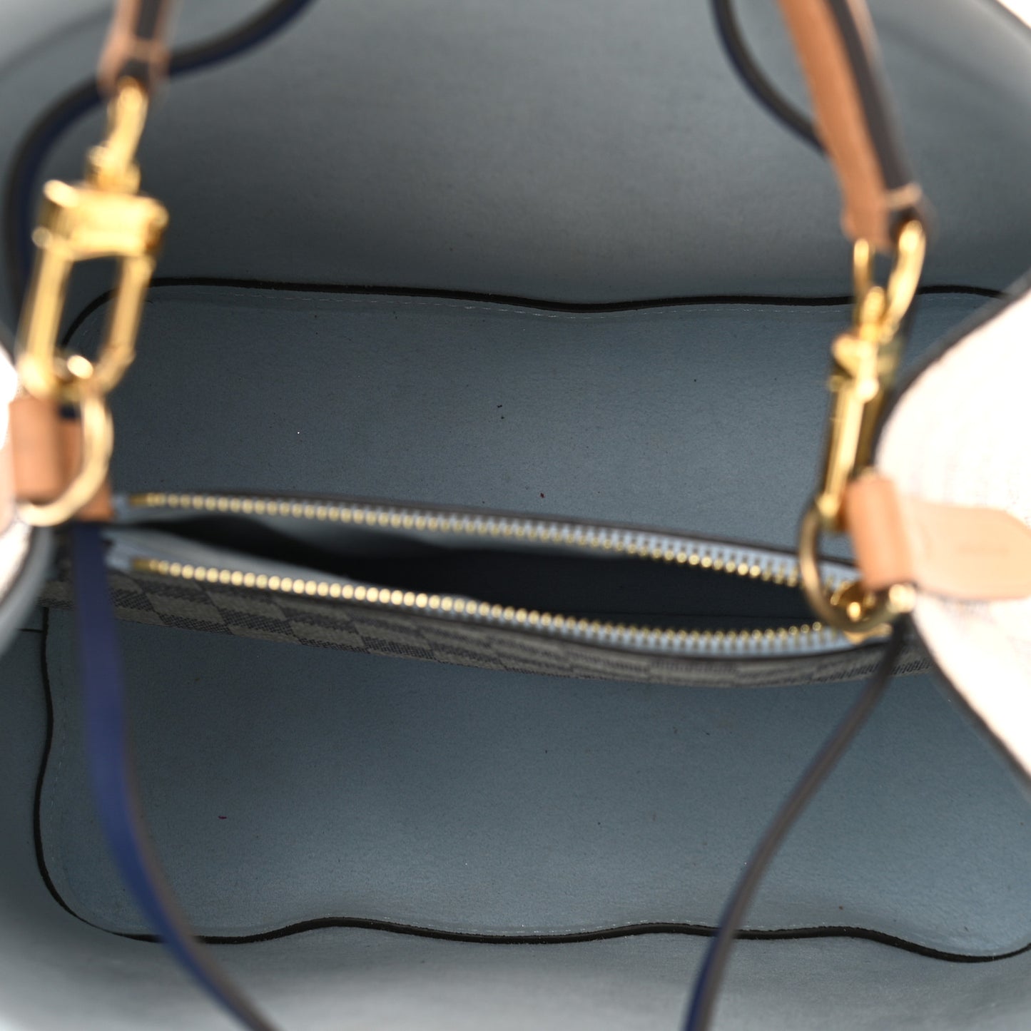 Damier Azur Braided Neonoe MM Blue