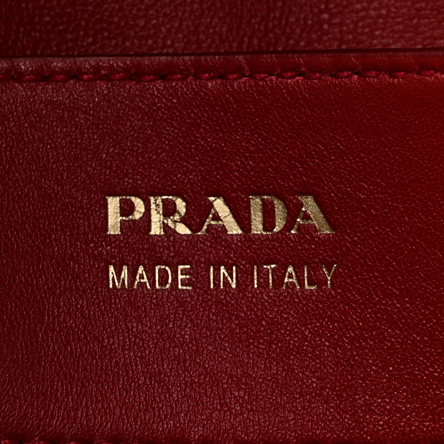 Saffiano Cuir Large Double Bag Black Fuoco