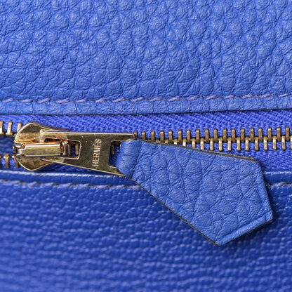 Hermes Togo Kelly Retourne 35 Bleu Electrique 27 of 38