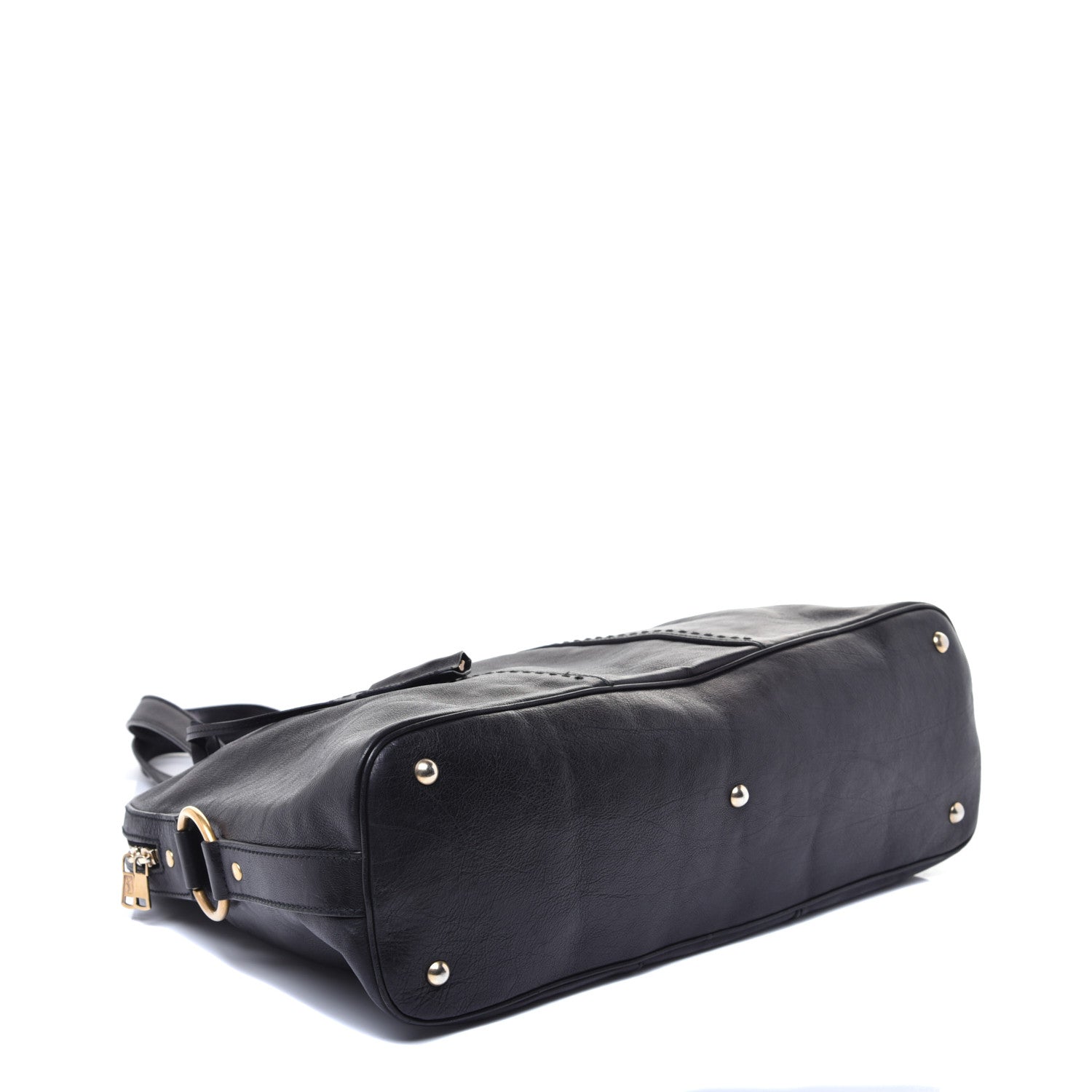 Saint Laurent Calfskin Oversized Muse Black 4 of 9