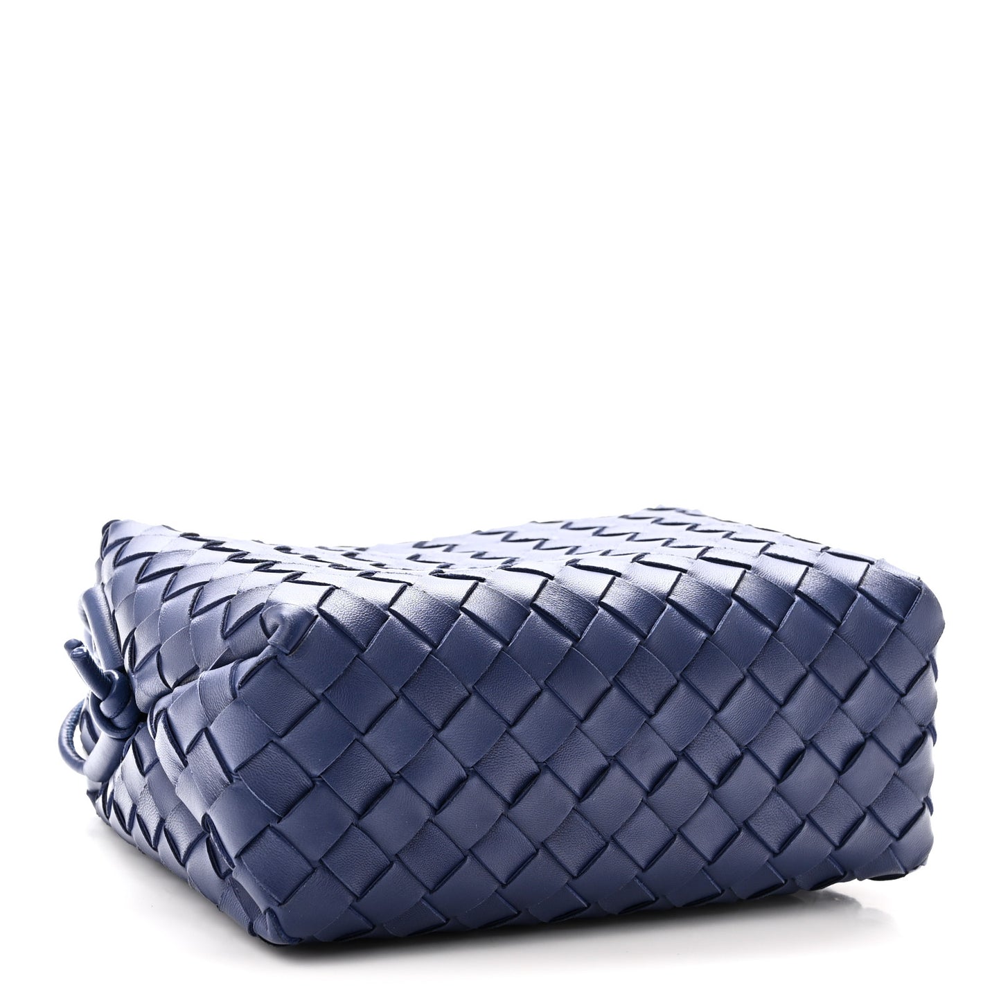 Nappa Intrecciato Small Loop Camera Bag Deep Pacific