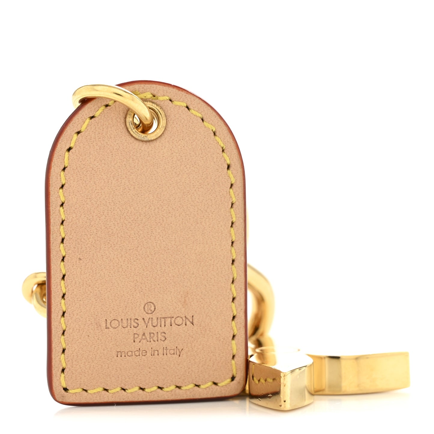 Monogram LV For You And Me Bag Charm Key Holder Gold
