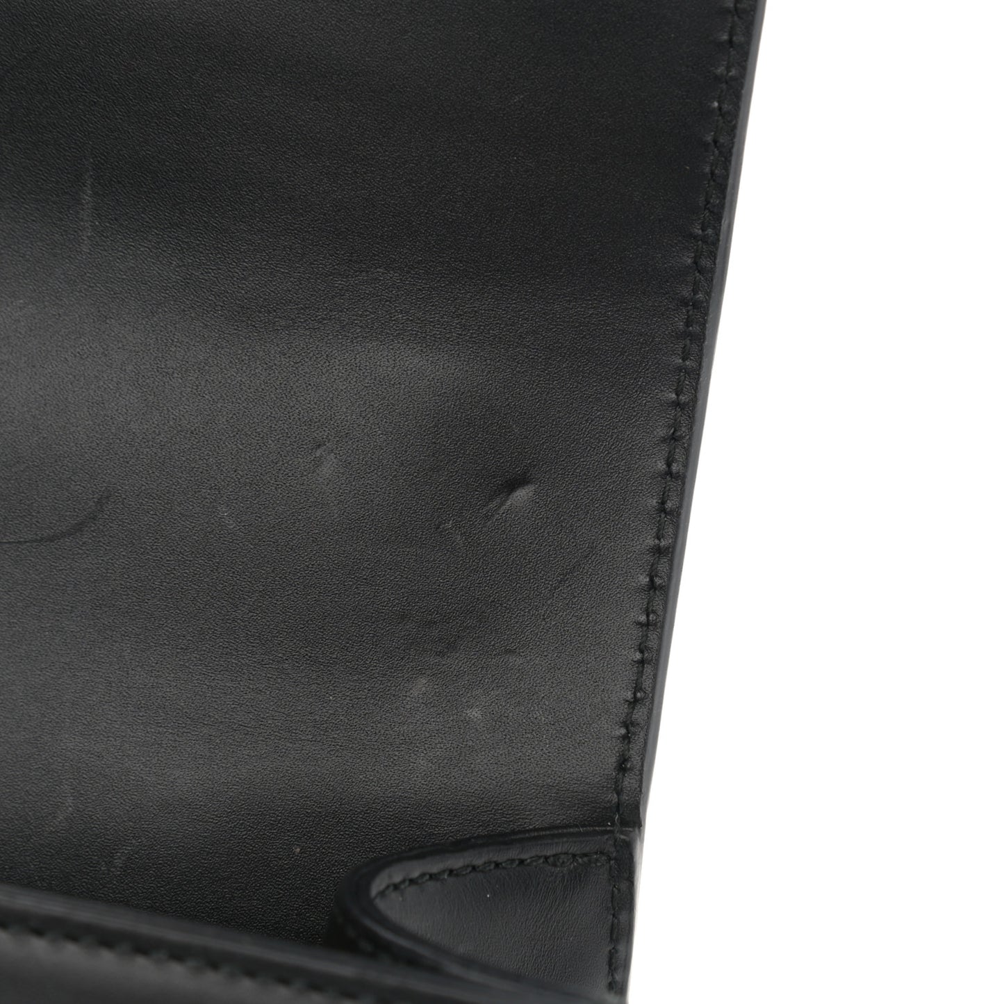 Calfskin Mini Sylvie Chain Shoulder Bag Black