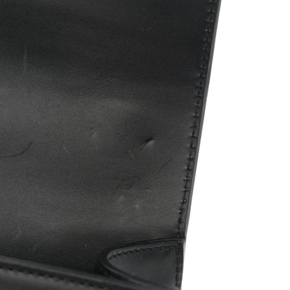 Gucci Calfskin Mini Sylvie Chain Shoulder Bag Black 11 of 13