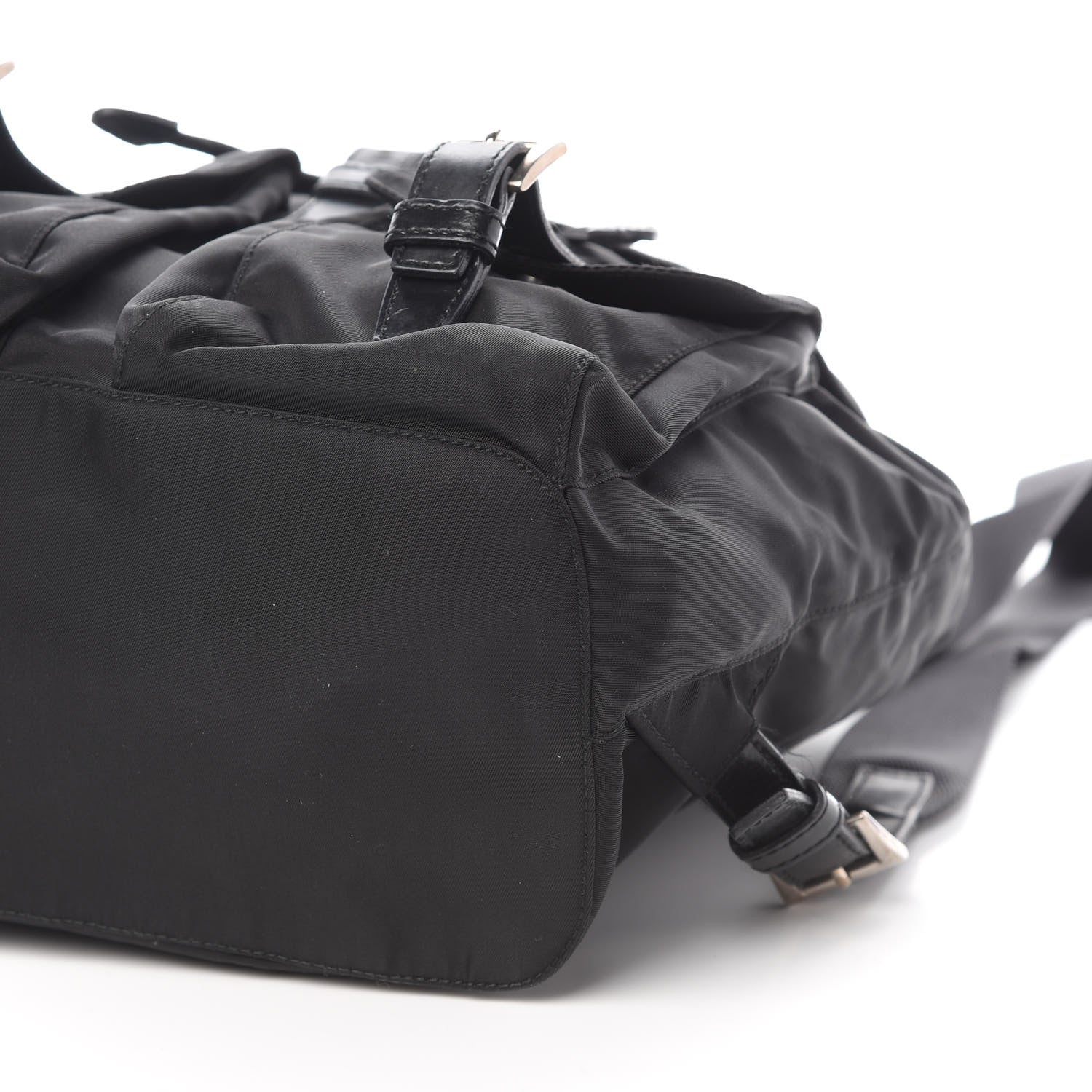 Prada Tessuto Nylon Small Backpack Black 8 of 8
