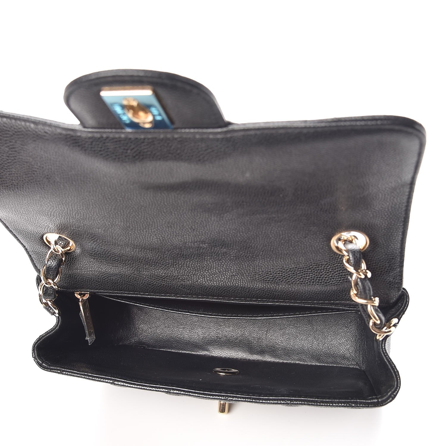 Chanel Caviar Quilted Mini Rectangular Flap Black 5 of 7