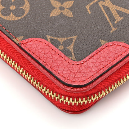 Louis Vuitton Monogram Retiro Zippy Wallet Cherry 7 of 11