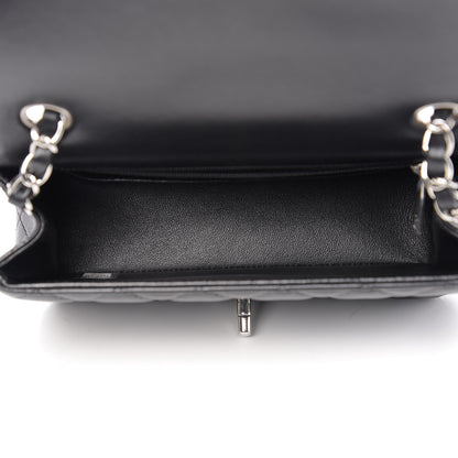Chanel Lambskin Quilted Mini Rectangular Flap Black 4 of 10