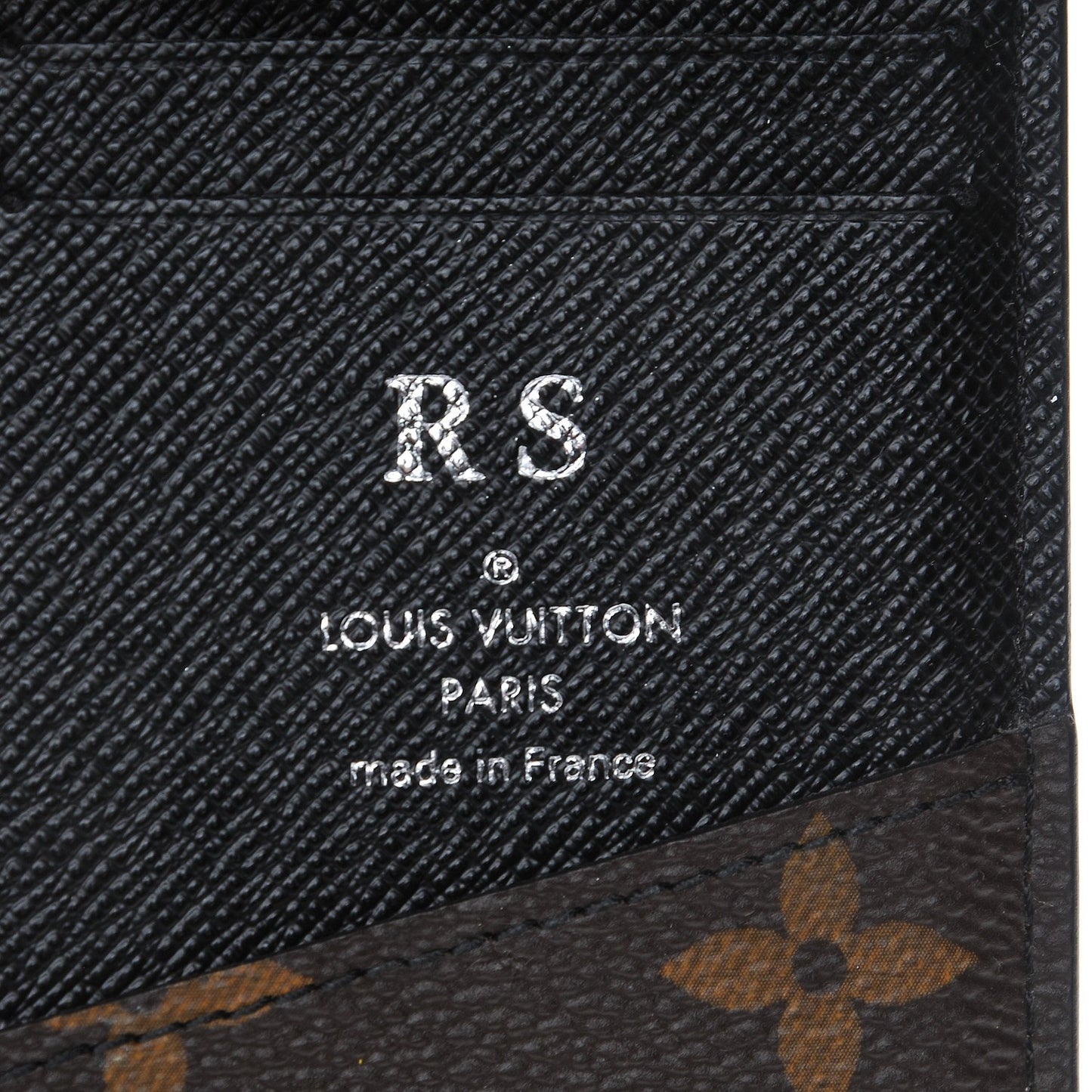 Monogram Macassar Pocket Organiser