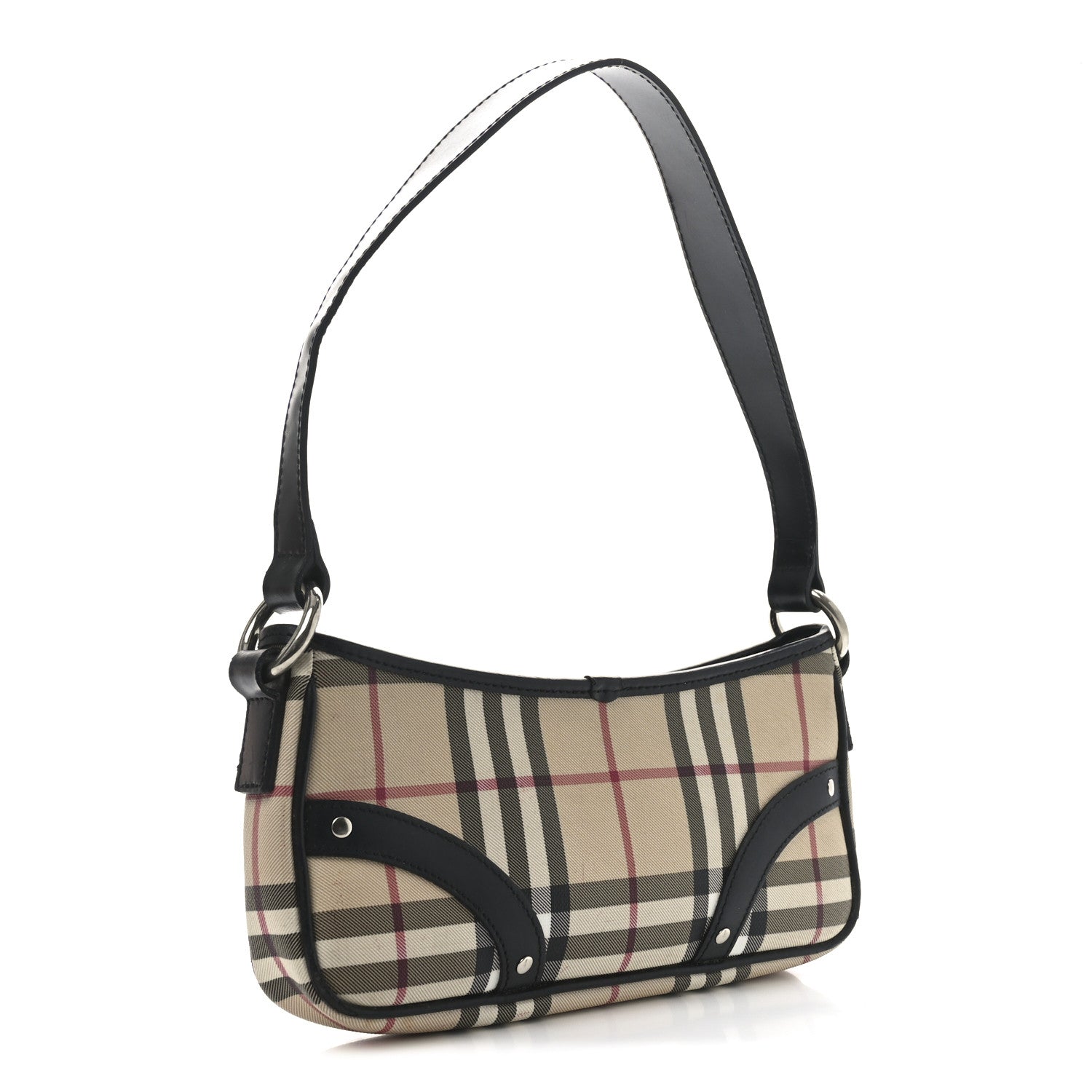 Burberry House Check Shoulder Bag Black 3 of 10